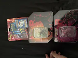Pokemon TCG Factory Sealed Destined Rivals Team Rocket Tins + Lightning Pack - Image 3