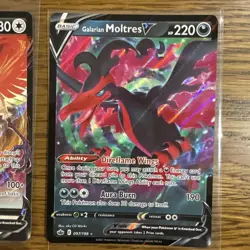 Pokemon TCG Ho-Oh V 140/195 Silver Tempest Ultra Rare NM - Image 3