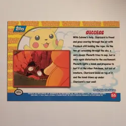 Pokemon Topps - Pikachu's Vacation - English - #55 - Vacation Scene - 1998 - Image 2