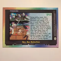 Pokemon Topps - TV Animation Edition - English - EP20 - Episode Scene - 1998 - Image 2
