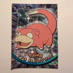 Pokemon Topps - TV Animation Edition - English - #79 - Slowpoke - 1998 - Image 1