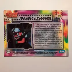 Pokemon Topps - Mewtwo Strikes Back - English - #30 - Scene Card - 1998 - Image 2