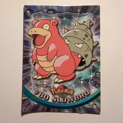 Pokemon Topps - TV Animation Edition - English - #80 - Slowbro - 1998 - Image 1