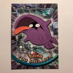 Pokemon Topps - TV Animation Edition - English - #90 - Shellder - 1998 - Image 1