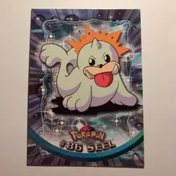 Pokemon Topps - TV Animation Edition - English - #86 - Seel - 1998 - Image 1