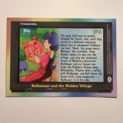 Pokemon Topps - TV Animation Edition - English - EP10 - Episode Scene - 1998 - Image 2
