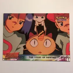Pokemon Topps - Mewtwo Strikes Back - English - #24 - Scene Card - 1998 - Image 1