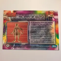 Pokemon Topps - Mewtwo Strikes Back - English - #24 - Scene Card - 1998 - Image 2