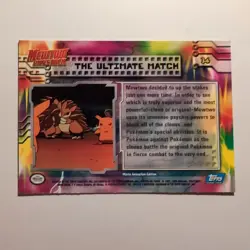 Pokemon Topps - Mewtwo Strikes Back - English - #34 - Scene Card - 1998 - Image 2