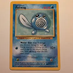 Poliwag - Pokemon TCG Karte - Base Set - 59/102 - 1999 - English - Image 1