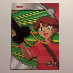 Pokemon Topps - Heroes & Villains - English - HV3 - Todd - 1998 - Image 1
