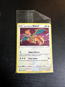 Pokemon Sealed Special Delivery Bidoof Exclusive Promo SWSH177 NM/Mint - Image 1