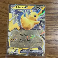 ⚡Pikachu EX Pokemon TCG Paldea Evolved 063/193 - Image 1