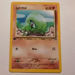 Larvitar - Pokemon TCG Karte - Neo Discovery 1. Edition - 57/75 - 1999 - English - Image 1