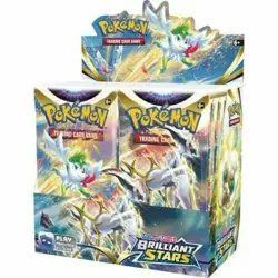 Pokemon TCG: Sword & shield Brilliant Stars Booster Box 36 Packs SEALED - Image 2