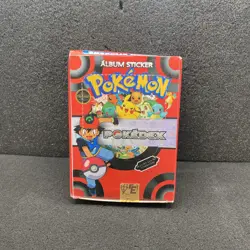 Sealed POKEMON POKEDEX BOX - Vol. 1 (RED) - GOLD STAR FOILS - 25 Sticker Packs - Image 1