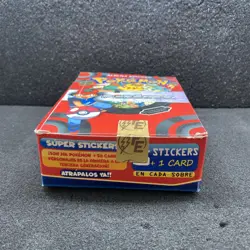 Sealed POKEMON POKEDEX BOX - Vol. 1 (RED) - GOLD STAR FOILS - 25 Sticker Packs - Image 2