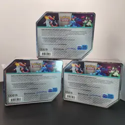 Sealed Pokemon TCG Quaquaval, Meowscarda & Skeledirge EX Tins-SET OF 3 TM0032 - Image 4