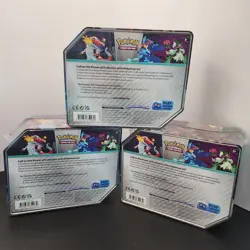 Sealed Pokemon TCG Quaquaval, Meowscarda & Skeledirge EX Tins-SET OF 3 TM0035 - Image 4