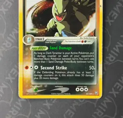 Pokemon Dark Tyranitar 20/109 Holo EX Team Rocket Returns 2004 English - Image 4