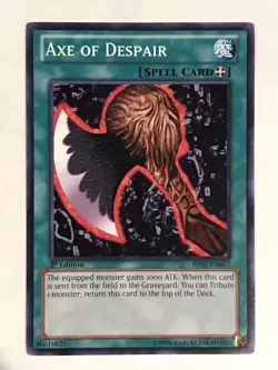 Axe of Despair NM 1st Edition BP01-EN067 Yugioh! - Image 1