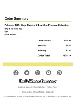 PRESALE✅ Pokemon Trading Card Game: Mega Charizard X ex Ultra-Premium Collection - Image 3
