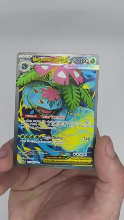 Pokemon TCG Mega Venusaur EX 155/132 Mega Evolution ENGLISH Pokemon Card MINT - Image 2