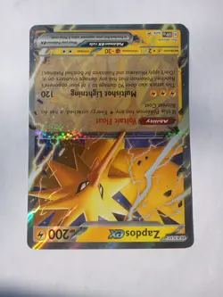Zapdos ex Large Jumbo Card SVP 49 Black Star Promo 2023 Pokemon #205 - Image 1