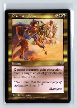 PRISMATIC BOON - MTG Magic the Gathering Card - Mirage - Uncommon - Image 1