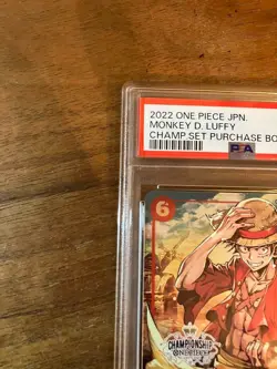 PSA10 Monkey D. Luffy Championship Set Promo One Piece Card Japan - Image 2