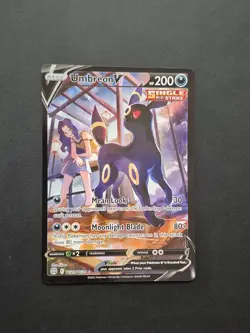 Umbreon V TG22/TG30 Swsh09: Brilliant Stars Trainer Gallery Holo perfect card - Image 1