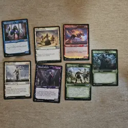 Magic The Gathering Mtg Showcase Core Set 2021 M21 Card Lot - Image 1
