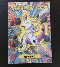 MEWTWO Pokemon 2024 Card Tops Pokedex Database Set 150 Peru US Seller - Image 1