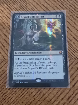 Arguel's Blood Fast From the Vault: Transform Foil - Double sided card - Image 1