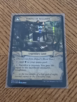 Arguel's Blood Fast From the Vault: Transform Foil - Double sided card - Image 2