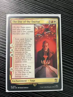 The Day of the Doctor Magic the Gathering Card, Doctor Who Themed, 121 - Image 1