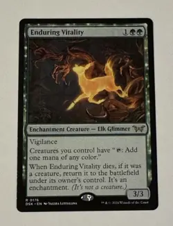 MTG Enduring Vitality - Duskmourn: House of Horror LP - Image 1
