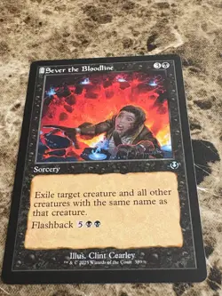 SEVER THE BLOODLINE Magic MTG Innistrad Remastered Retro Frame - Image 1