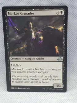 Markov Crusader Eldritch Moon Regular mtg - Image 1