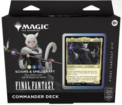Magic SCIONS and SPELLCRAFT COMMANDER PRECON DECK FINAL FANTASY MTG New Sealed - Image 1