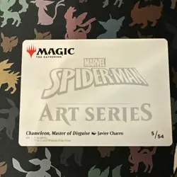 Chameleon, Master of Disguise MTG Marvel's Spider-Man Art Series #5/54 NM+ - Image 2