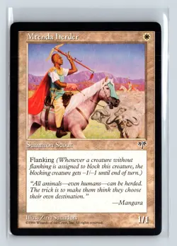 MTENDA HERDER - MTG Magic the Gathering Card - Mirage - Common - Image 1