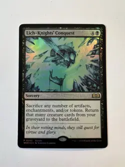 Lich-Knights' Conquest - FOIL PROMO Bundle - MTG Wilds of Eldraine - NM - Image 1