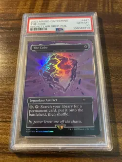 MTG✨THE CUBE (Planar Bridge) Borderless/Ext Art FOIL✨SLD PSA 10 MYTHIC Artifact - Image 5
