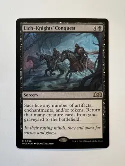 Lich-Knights' Conquest - MTG Wilds of Eldraine - NM - Image 1