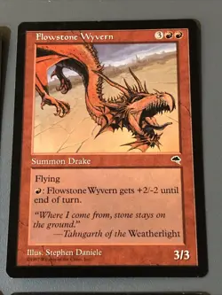 Flowstone Wyvern X4 Tempest Various Cond See Pics Front/back English MTG - Image 4