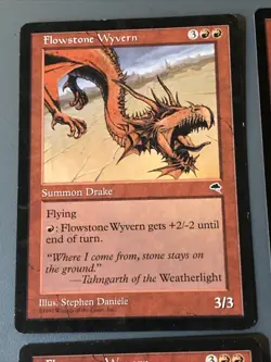 Flowstone Wyvern X4 Tempest Various Cond See Pics Front/back English MTG - Image 5