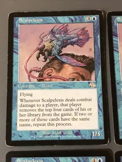 Scalpelexis X4 Judgment Various Played Cond See Pics Front/back English MTG - Image 5