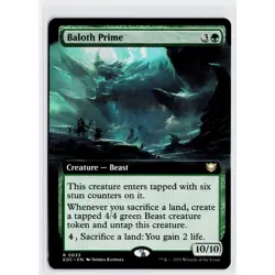 Baloth Prime (Extended Art) 33 NM MTG Commander: Edge of Eternities Magic - Image 1