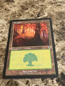 FOREST Magic MTG Innistrad Remastered Retro Frame - Image 1